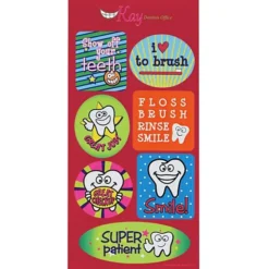 Super Kid Sticker Sheet - Tooth Time