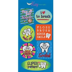 Super Kid Sticker Sheet - Tooth Time