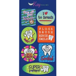 Super Kid Sticker Sheet - Tooth Time