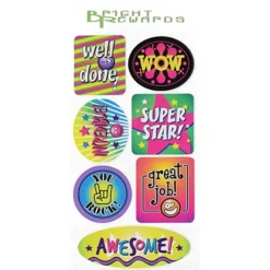 Super Kid Sticker Sheet - Wow Words