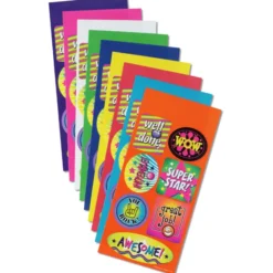 Super Kid Sticker Sheet - Wow Words