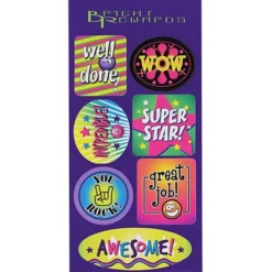 Super Kid Sticker Sheet - Wow Words