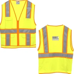 Surveyor Zippered Two-Tone Vest