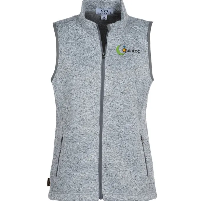 Sweater Fleece Vest - Ladies' - 24 hr