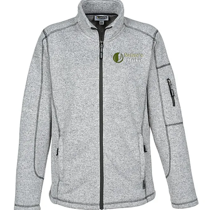 Sweater Knit Fleece Jacket - Ladies'