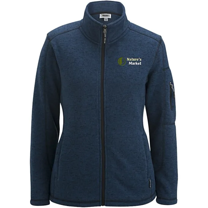 Sweater Knit Fleece Jacket - Ladies'