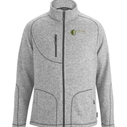 Sweater Knit Fleece Jacket - Men's