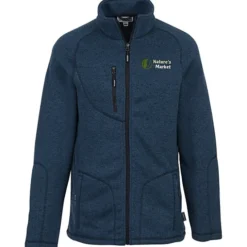 Sweater Knit Fleece Jacket - Men's