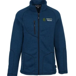 Sweater Knit Fleece Jacket - Men's - 24 hr