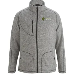 Sweater Knit Fleece Jacket - Men's - 24 hr