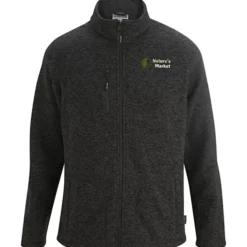 Sweater Knit Fleece Jacket - Men's - 24 hr