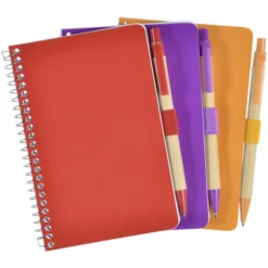 Tacoma Spiral Notebook with Pen - 6 inches x 4 inches
