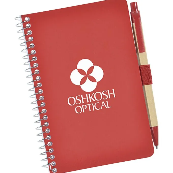 Tacoma Spiral Notebook with Pen - 6 inches x 4 inches