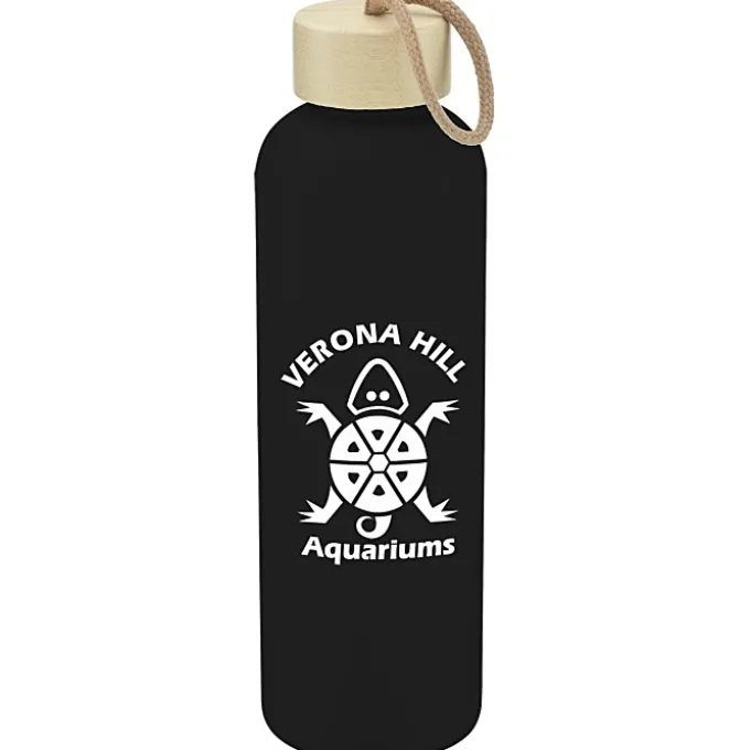 Tania Water Bottle with Bamboo Lid - 26 oz.