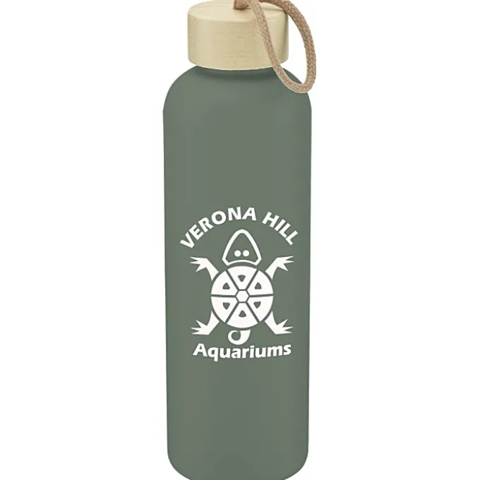 Tania Water Bottle with Bamboo Lid - 26 oz.