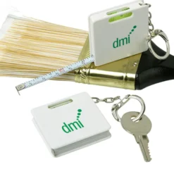 Tape Measure / Level Keychain
