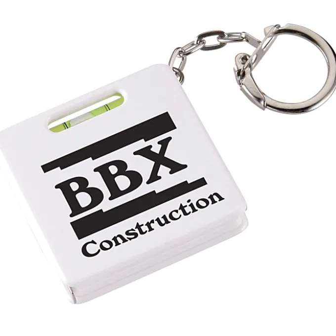 Tape Measure / Level Keychain - 24 hr