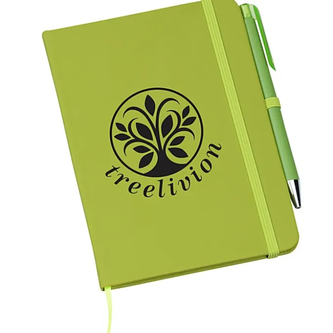 TaskRight Afton Notebook with Pen