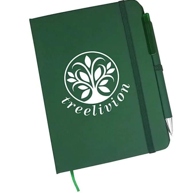 TaskRight Afton Notebook with Pen