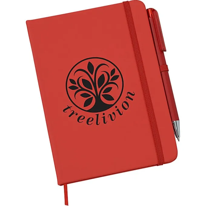 TaskRight Afton Notebook with Pen