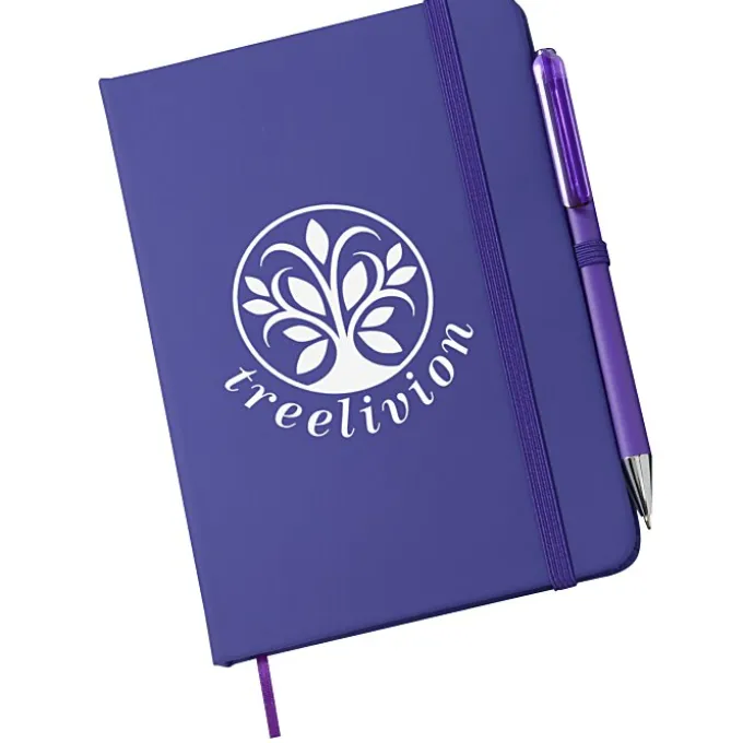 TaskRight Afton Notebook with Pen