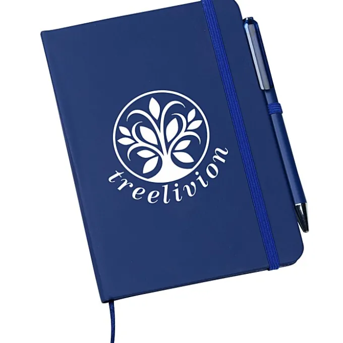 TaskRight Afton Notebook with Pen