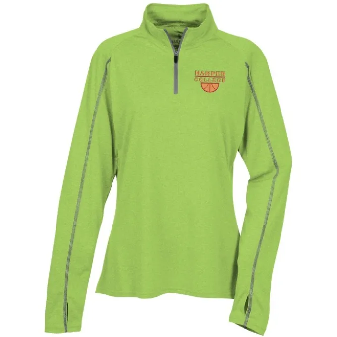 Taza 1/4-Zip Performance Pullover - Ladies' - 24 hr