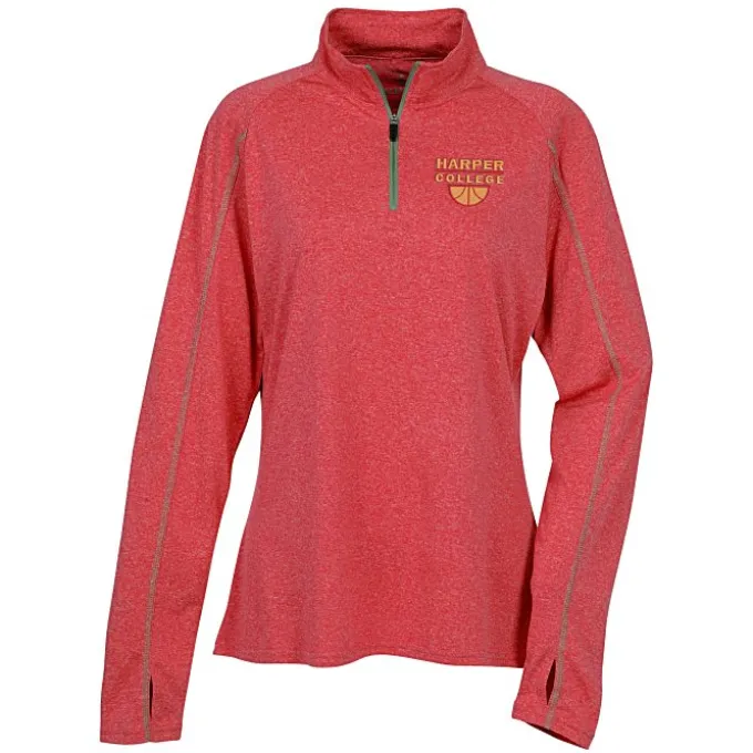 Taza 1/4-Zip Performance Pullover - Ladies' - 24 hr