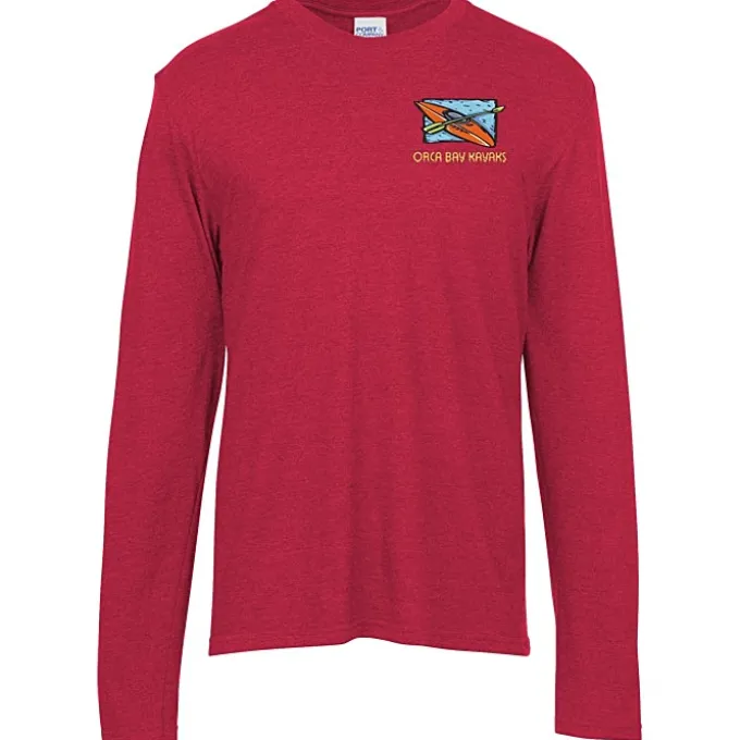 Team Favorite Blended LS T-Shirt - Men's - Embroidered