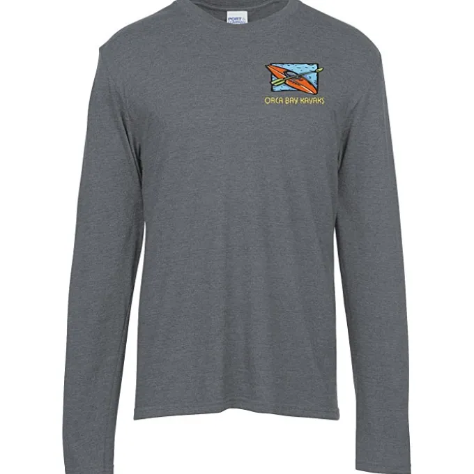 Team Favorite Blended LS T-Shirt - Men's - Embroidered