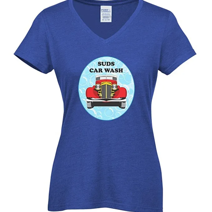 Team Favorite Blended V-Neck T-Shirt - Ladies' - Full Color