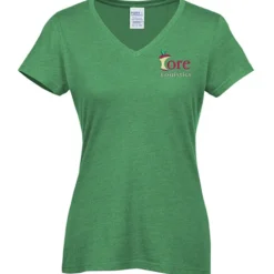 Team Favorite Blended V-Neck T-Shirt - Ladies' - Embroidered