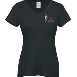 Team Favorite Blended V-Neck T-Shirt - Ladies' - Embroidered