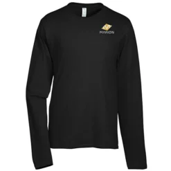 Team Favorite 4.5-oz Long Sleeve T-Shirt - Men's - Embroidered