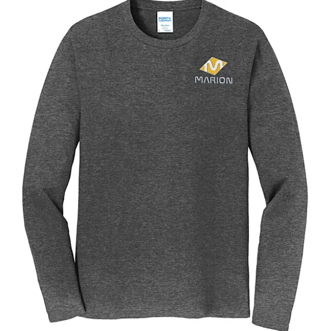 Team Favorite 4.5-oz Long Sleeve T-Shirt - Men's - Embroidered