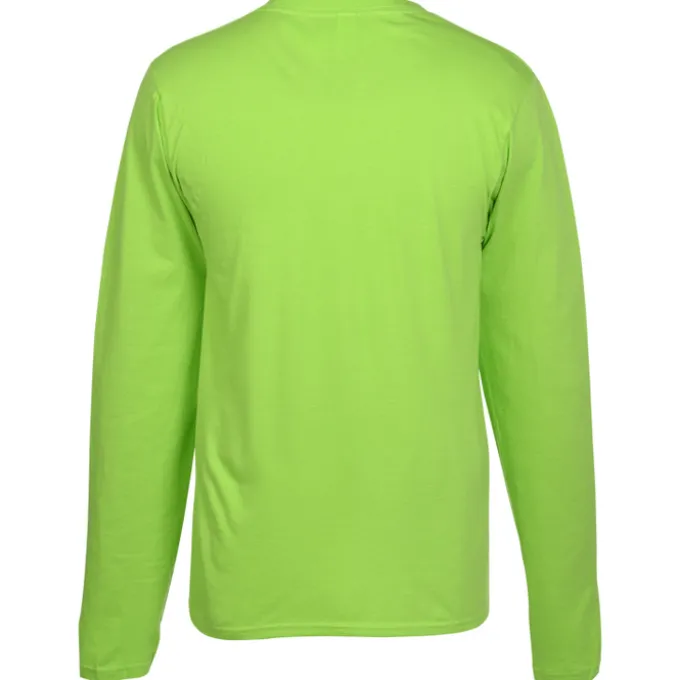 Team Favorite 4.5-oz Long Sleeve T-Shirt - Men's - Embroidered