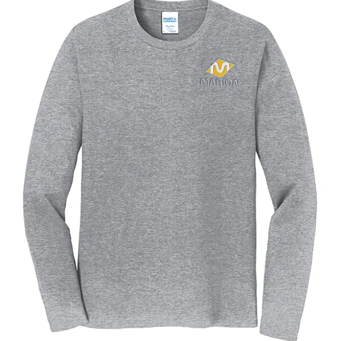 Team Favorite 4.5-oz Long Sleeve T-Shirt - Men's - Embroidered
