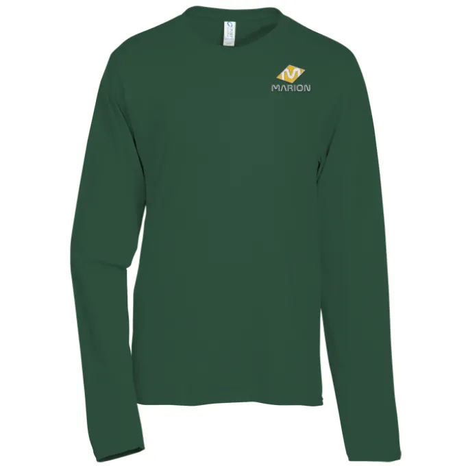 Team Favorite 4.5-oz Long Sleeve T-Shirt - Men's - Embroidered