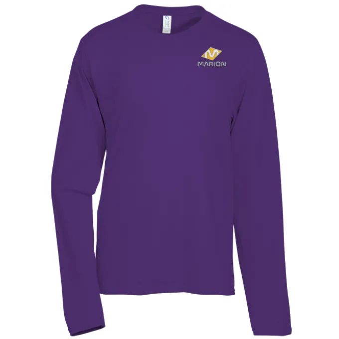 Team Favorite 4.5-oz Long Sleeve T-Shirt - Men's - Embroidered