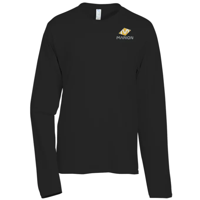 Team Favorite 4.5-oz Long Sleeve T-Shirt - Men's - Embroidered