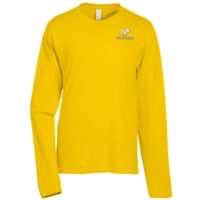 Team Favorite 4.5-oz Long Sleeve T-Shirt - Men's - Embroidered