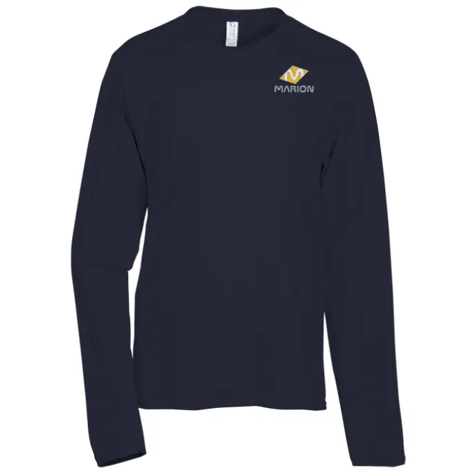 Team Favorite 4.5-oz Long Sleeve T-Shirt - Men's - Embroidered