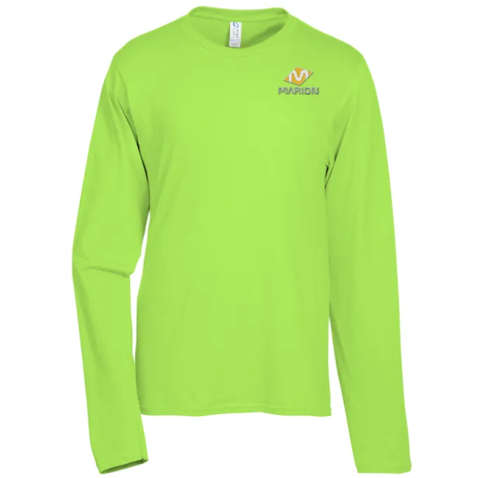 Team Favorite 4.5-oz Long Sleeve T-Shirt - Men's - Embroidered