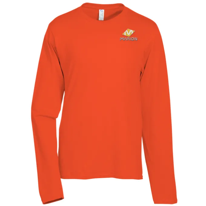 Team Favorite 4.5-oz Long Sleeve T-Shirt - Men's - Embroidered