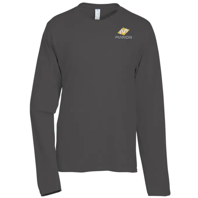 Team Favorite 4.5-oz Long Sleeve T-Shirt - Men's - Embroidered