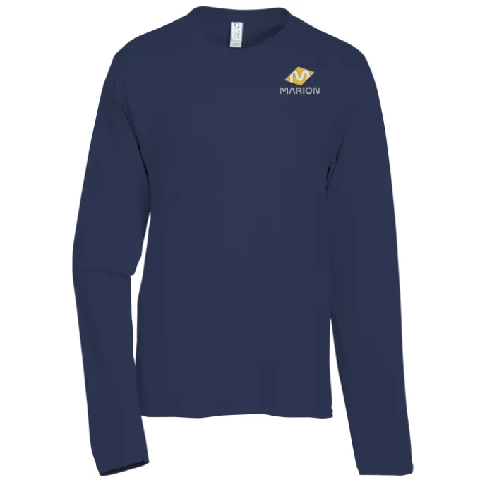 Team Favorite 4.5-oz Long Sleeve T-Shirt - Men's - Embroidered