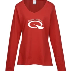 Team Favorite 4.5-oz V-Neck Long Sleeve T-Shirt - Ladies' - Screen