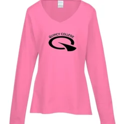 Team Favorite 4.5-oz V-Neck Long Sleeve T-Shirt - Ladies' - Screen