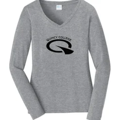Team Favorite 4.5-oz V-Neck Long Sleeve T-Shirt - Ladies' - Screen