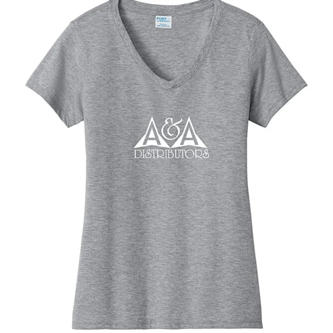 Team Favorite 4.5-oz V-Neck T-Shirt - Ladies' - Screen
